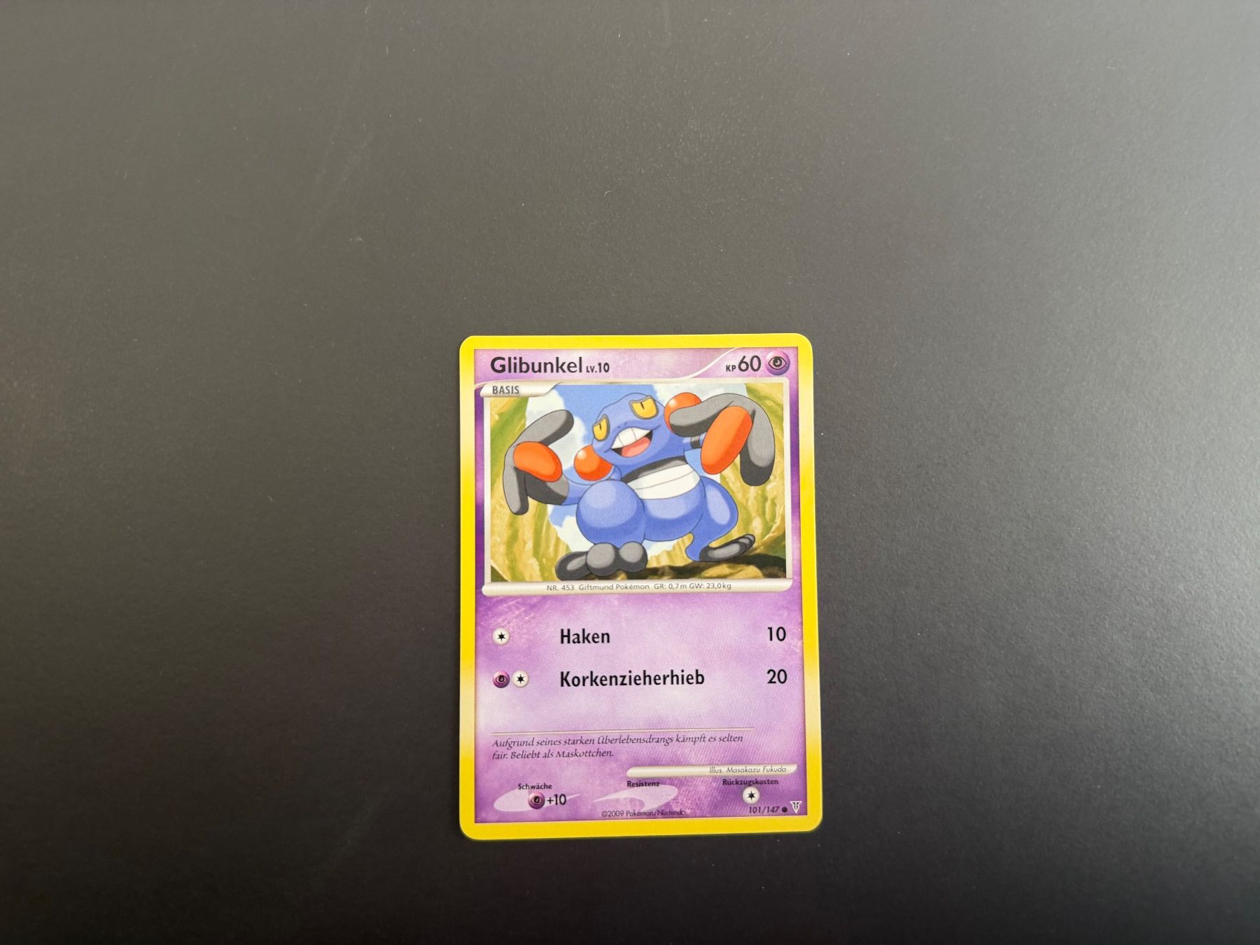 Pokémon Cartes à collectionner: Glibunkel 101/147 – D'occasion à Zürich par mountainwizard00