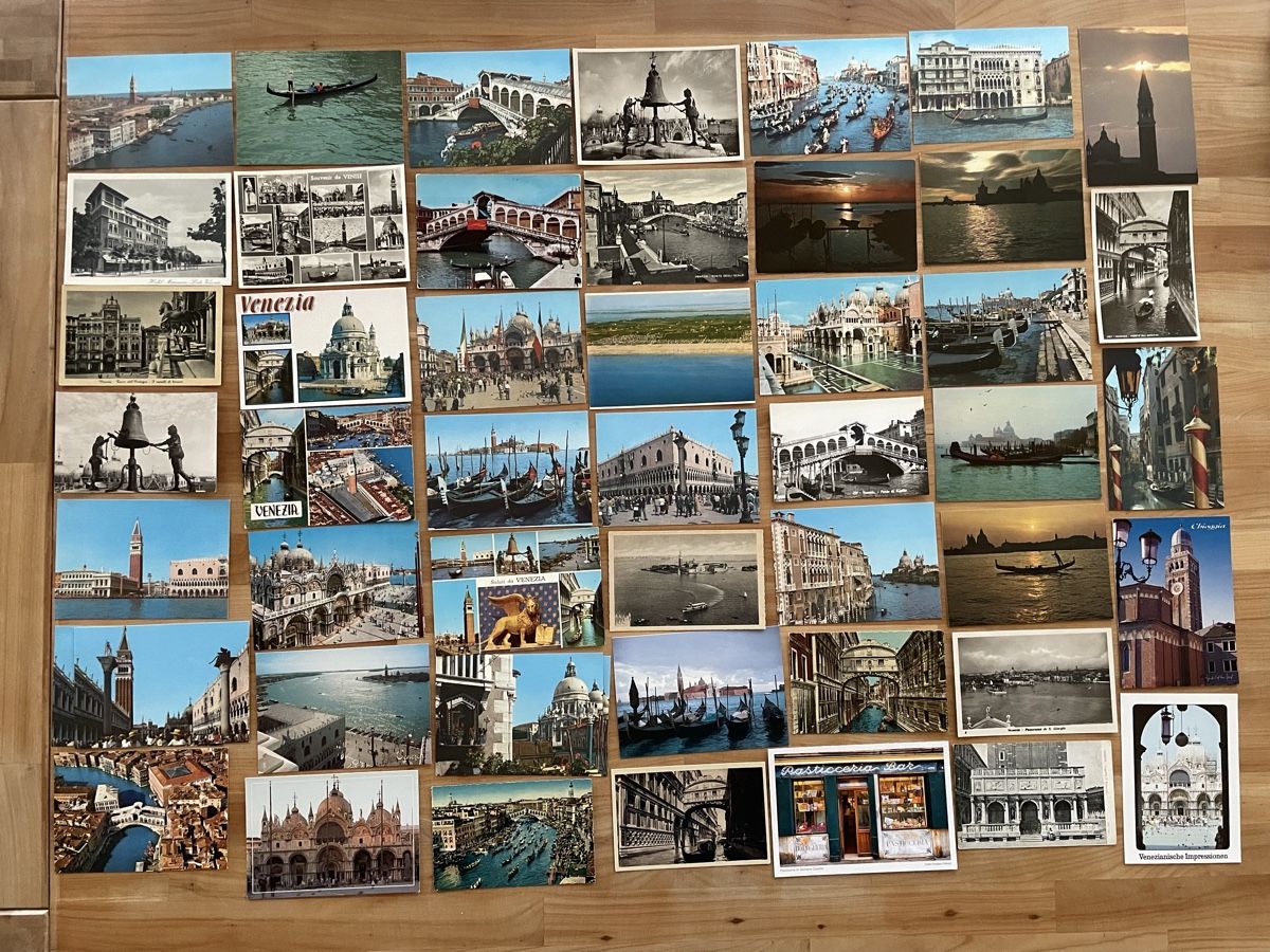 Ansichtskarten: 290 AK von Venedig / Venezia – Gebraucht aus Rümlang von euqinom16 3