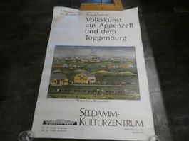 Schönes Plakat Appenzell Toggenburg 1978