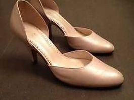 Escarpins en gris argente - mariage - taille 40