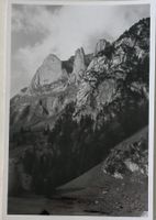 Foto E. Grubenmann, Appenzell, Dreifaltigkeitszacken, 11x8cm