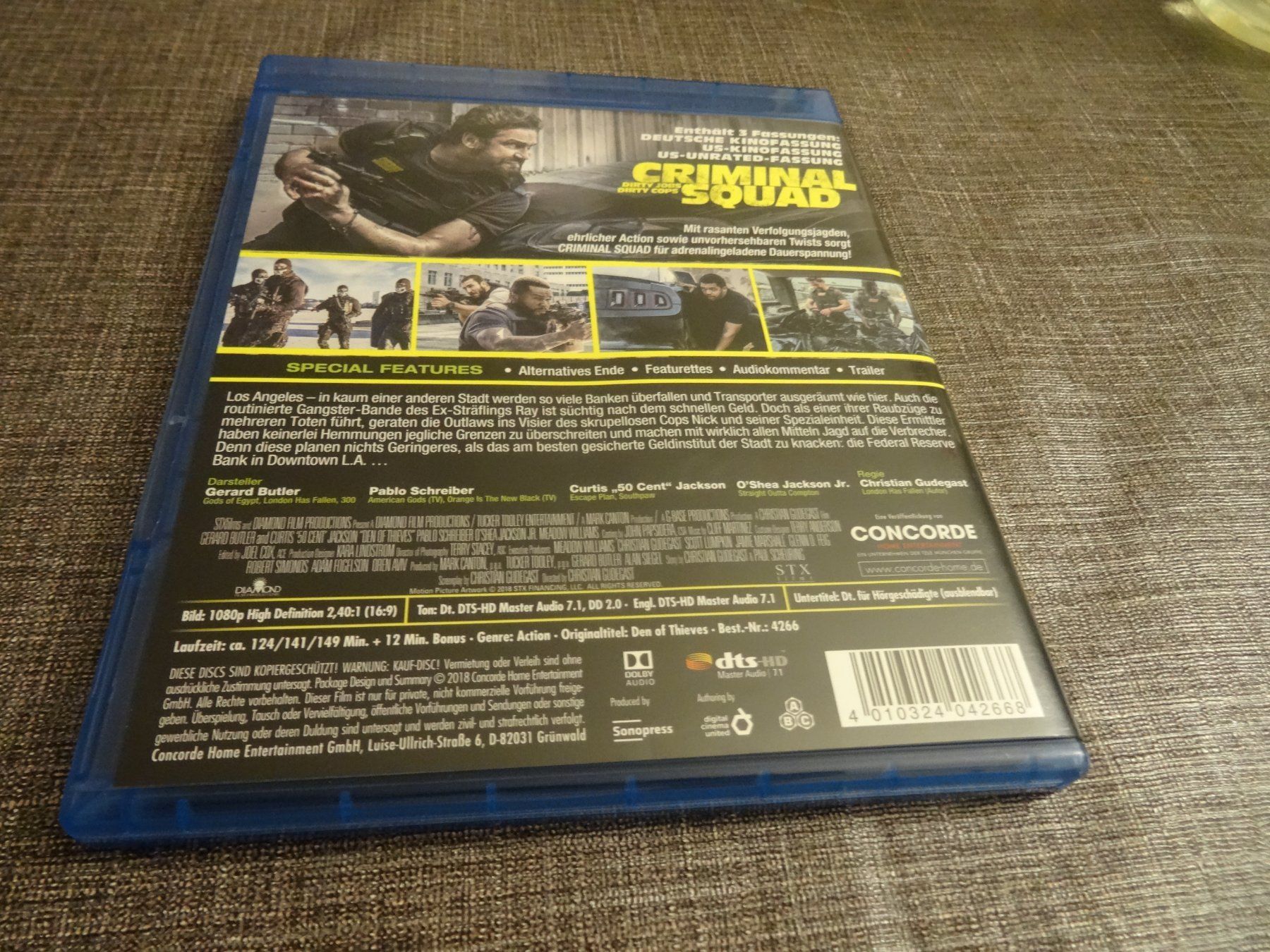 Tous les DVDs: Criminal Squad Blu-ray  Special Edition – D'occasion à Olten par Disc-Verkauf 2