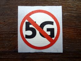 Aufkleber Stopp 5G