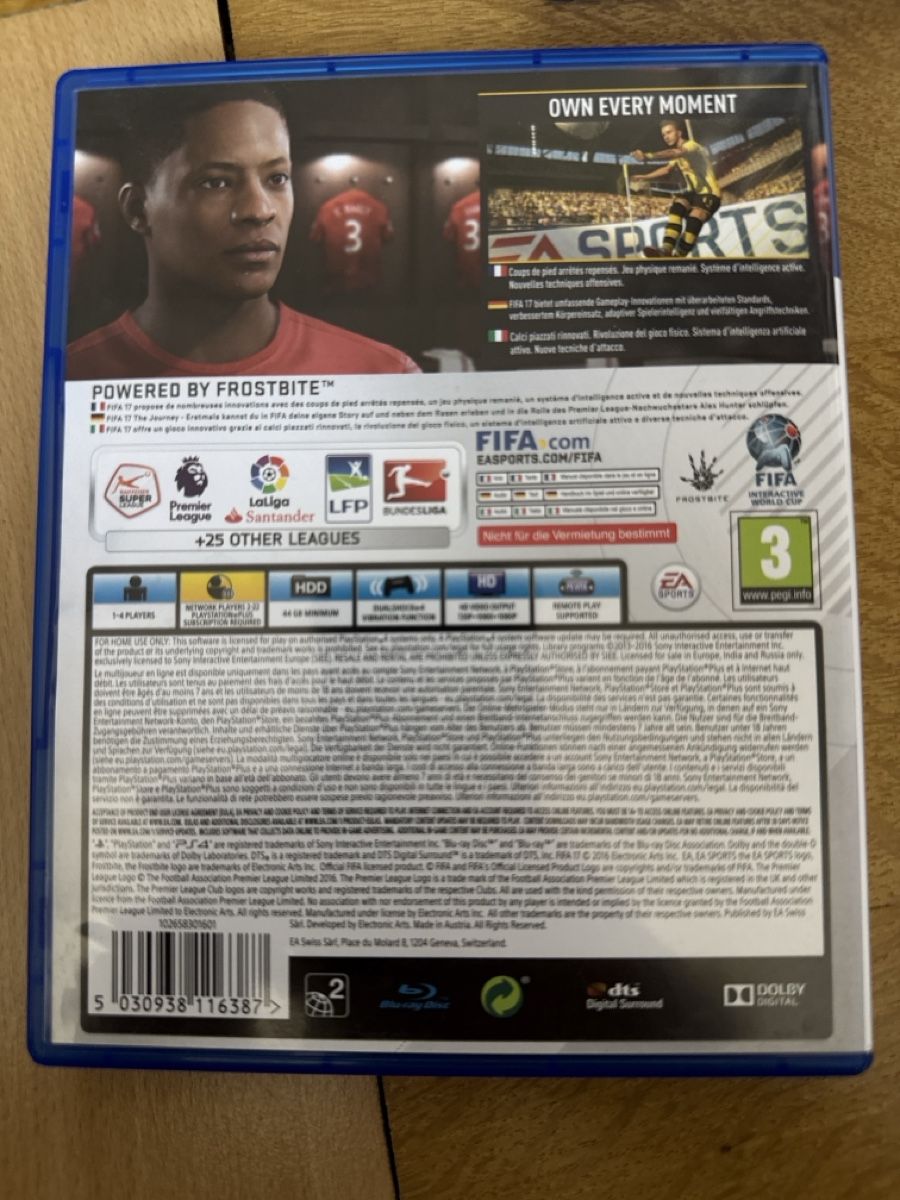 Sony Giochi: Jeu PS4 FIFA 2017 – Usato da Genève venduto da ludlalud 1