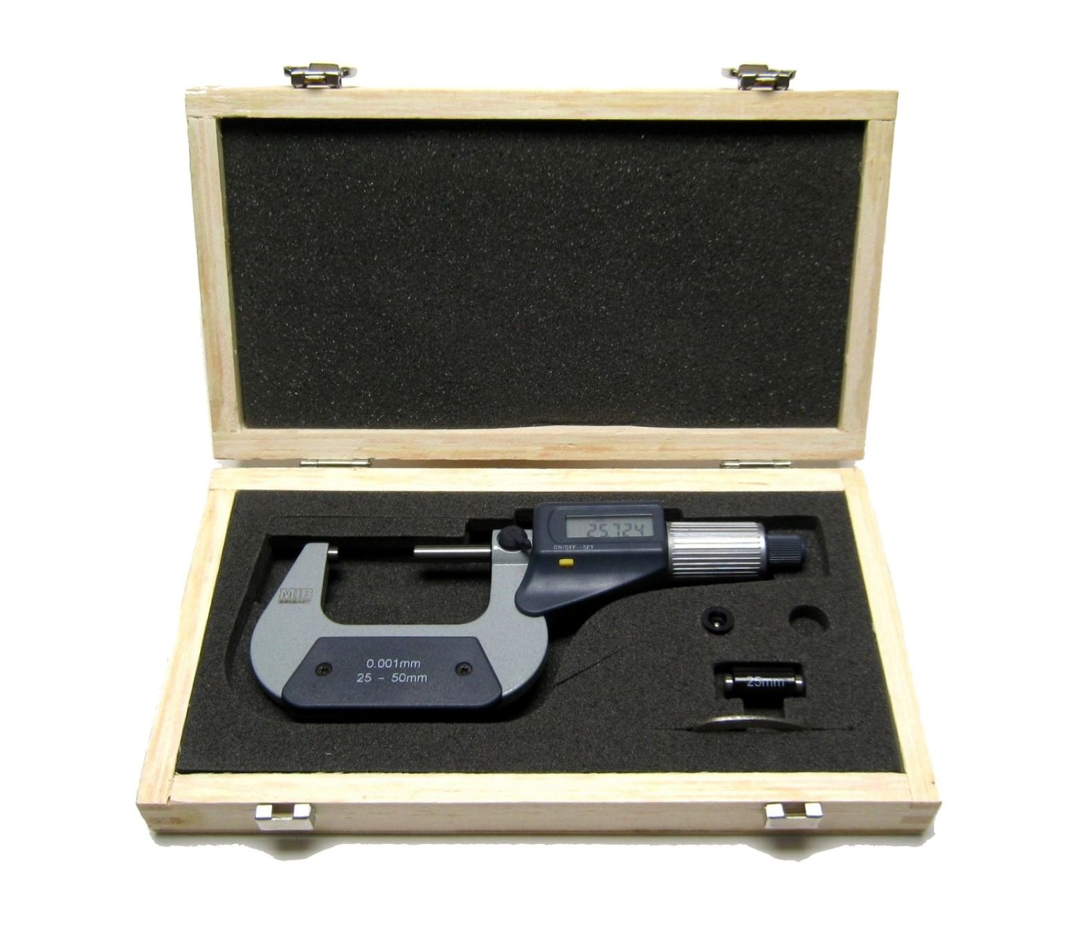Attrezzi per industria metallurgica: Digital Mikrometer IP54 25-50 mm – Nuovo e nell'imballaggio originale da Tagelswangen venduto da messtec 1