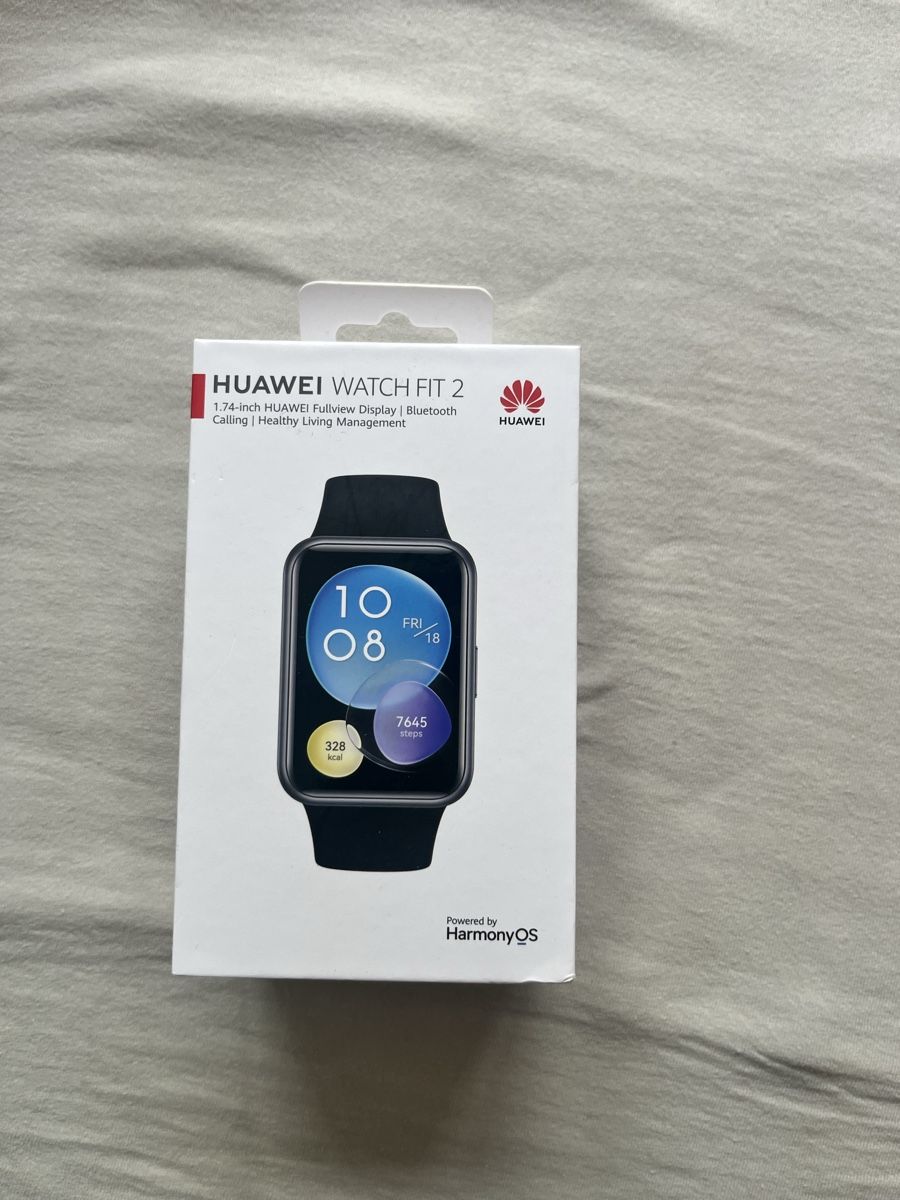 Huawei Smartwatch: Huawei Watch Fit 2 Smartwatch -  Midnight Black  – D'occasion à Brugg AG par kendro 2