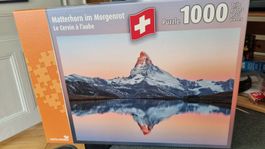 Puzzle  1000 pièces  LE CERVIN A L'AUBE