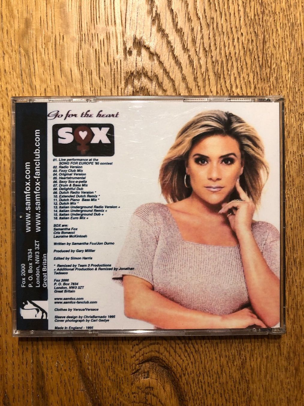 CDs: Sam Fox (SOX) - Go for the Heart – Gebraucht aus Embrach von rocky84 2