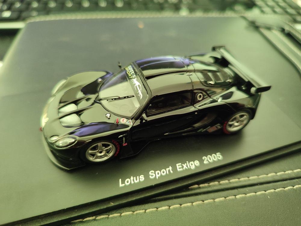 1/43 SPARK Lotus sport Exige 2005 black - ミニカー