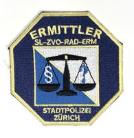Patch Stadtpolizei Zürich Ermittler