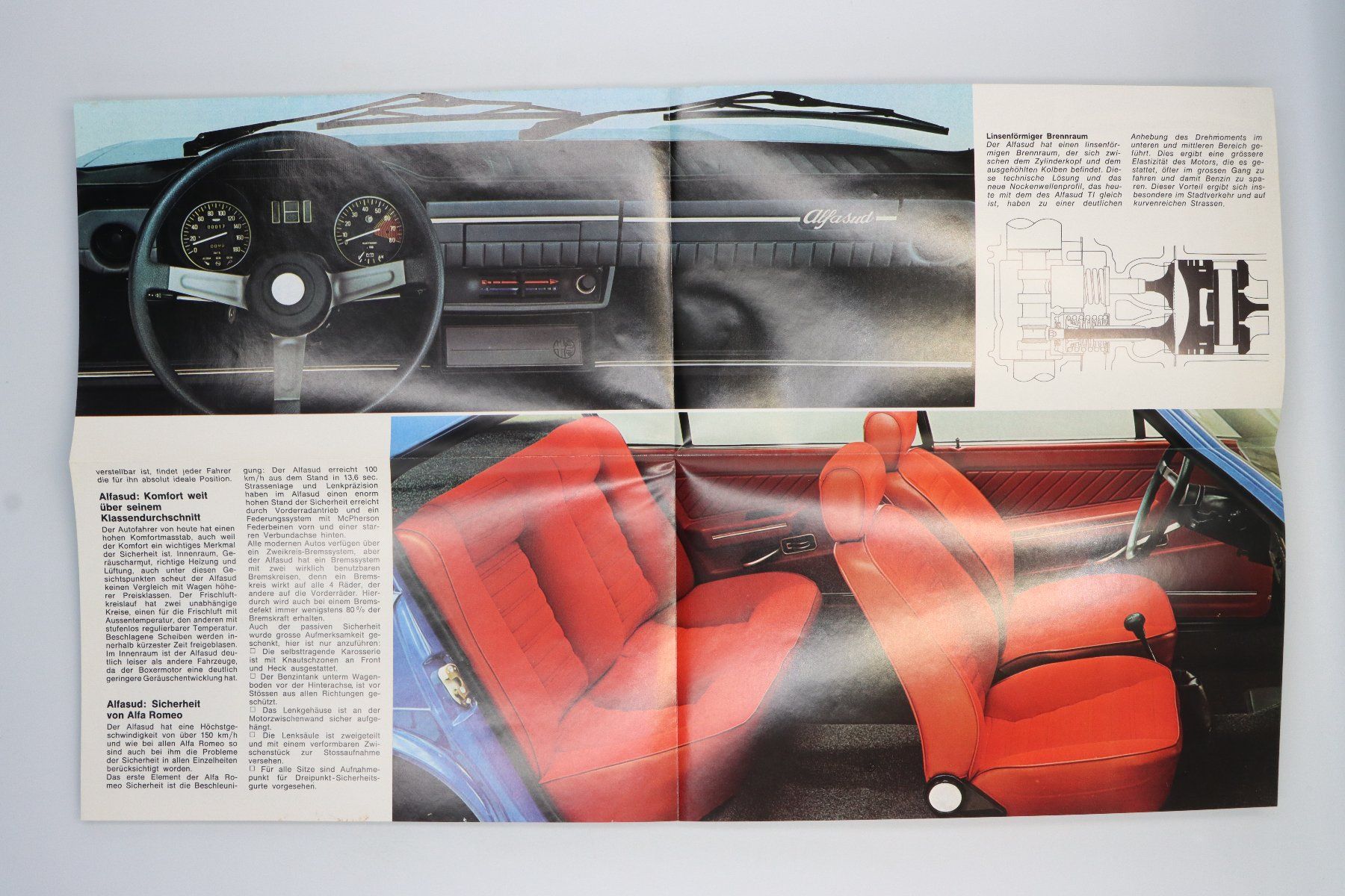 Alfa Romeo Documenti: Alfa Romeo Alfasud 1975 Prospekt – Usato da Bühl b.Aarberg venduto da Collectorpassions 3