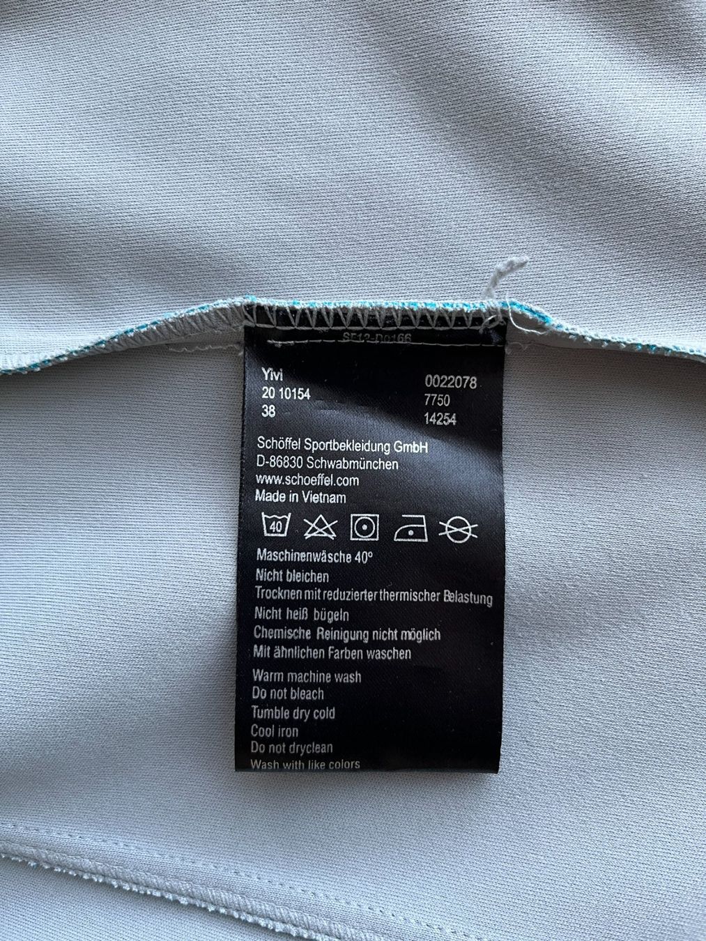 Schoeffel Giacche: Schöffel Damen Softshelljacke türkis, Grösse 40 – Usato da Uetendorf venduto da Florabella01 6