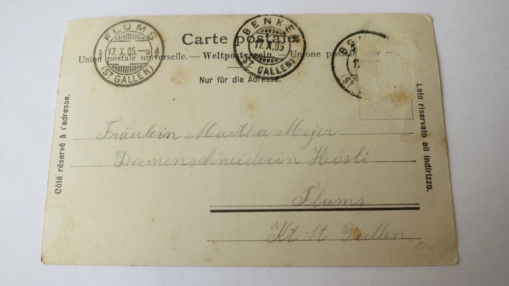 Cartoline postali: Gruss vom Maria Bildstein - 1905 – Usato da Jona venduto da centumprata 1