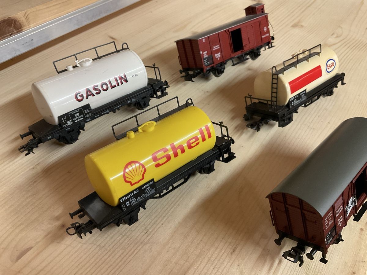 Märklin Modellini di ferrovie: 5 x Güterwagen  – Nuovo (secondo la descrizione) da Wald ZH venduto da Sbbemilio 3