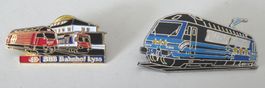 Eisenbahn Pins 24 Stück, ( SBB / SSG / BLS )