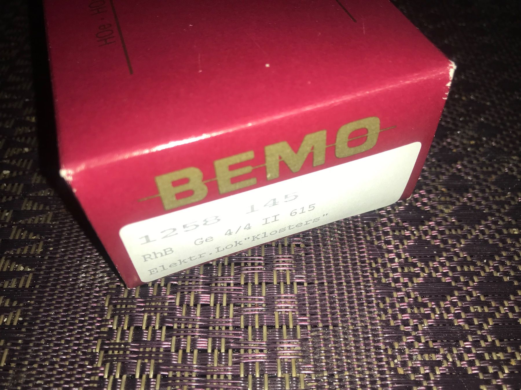 Bemo Modellini di ferrovie: Bemo RhB , Ge 4/4 616 Klosters, neuwertig. – Nuovo e nell'imballaggio originale da Glis venduto da 1Hector1 6