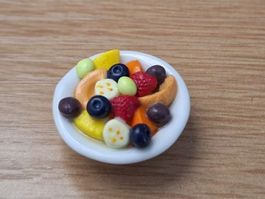 Fruchtsalat Schale Handgemacht, Keramik schale