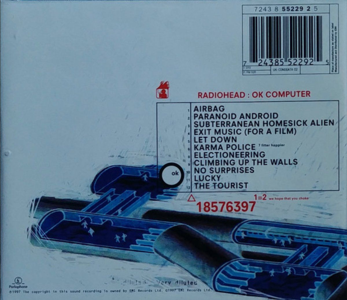 CD: Radiohead - Ok Computer – Usato da Brunnen venduto da Barfly5 1