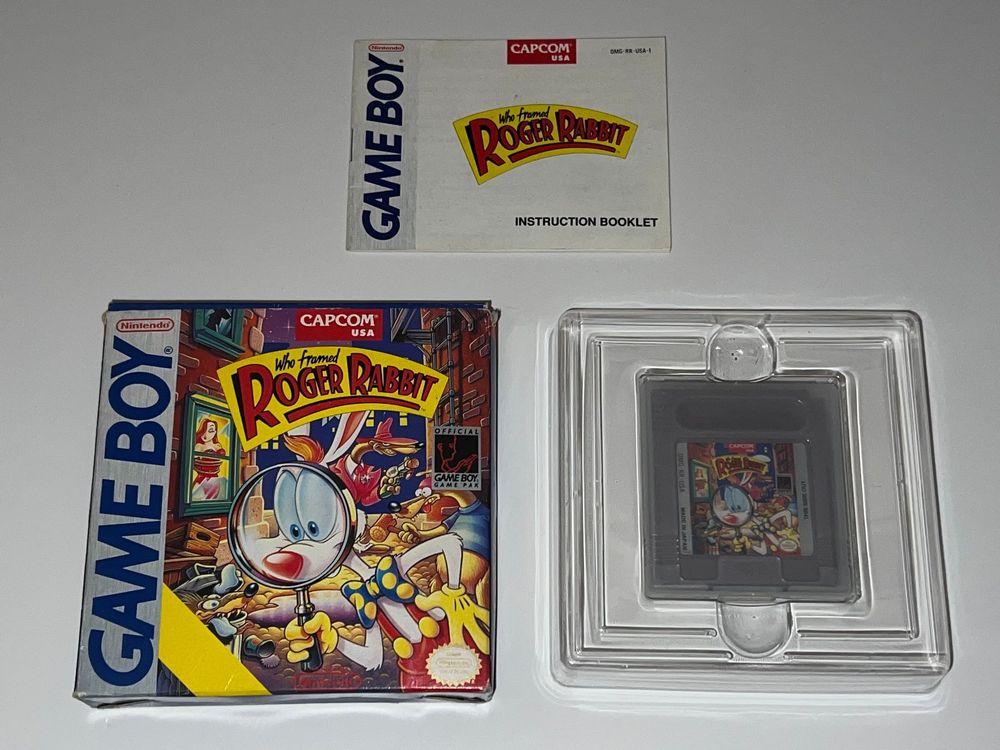 Game Boy Classic (GB) Spiel - Who framed Roger Rabbit (OVP) (Gebraucht ...