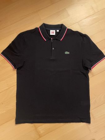 Lacoste Live Polo 5 Large L | Schwarz | Neuwertig