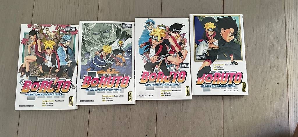 Fumetti: Boruto 1-4 – Usato da Vandoeuvres venduto da lpi_5ngd
