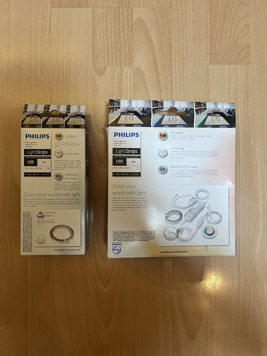 Philips Lichterketten & Leisten: Philips LightStrips, 1m, 16 Farben, LED, Neu! – Neu und originalverpackt aus Pfäffikon ZH von killi777 1
