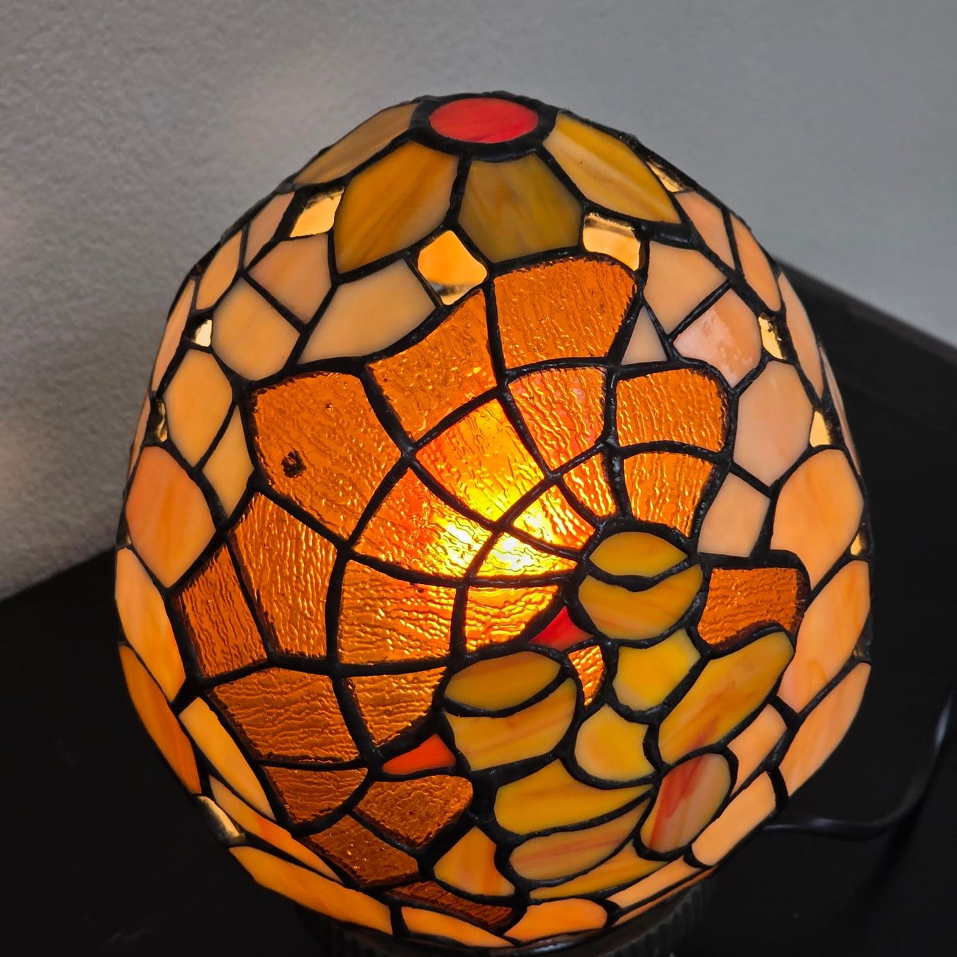 Lampen: Tischlampe Tiffany Stil Ei-Form – Gebraucht aus Rheinsulz von Dred 5