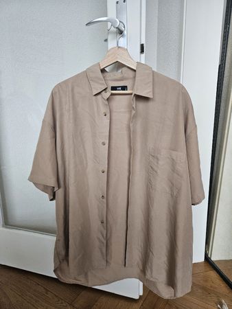 Chemise Oversize HARE beige, made in Japan!