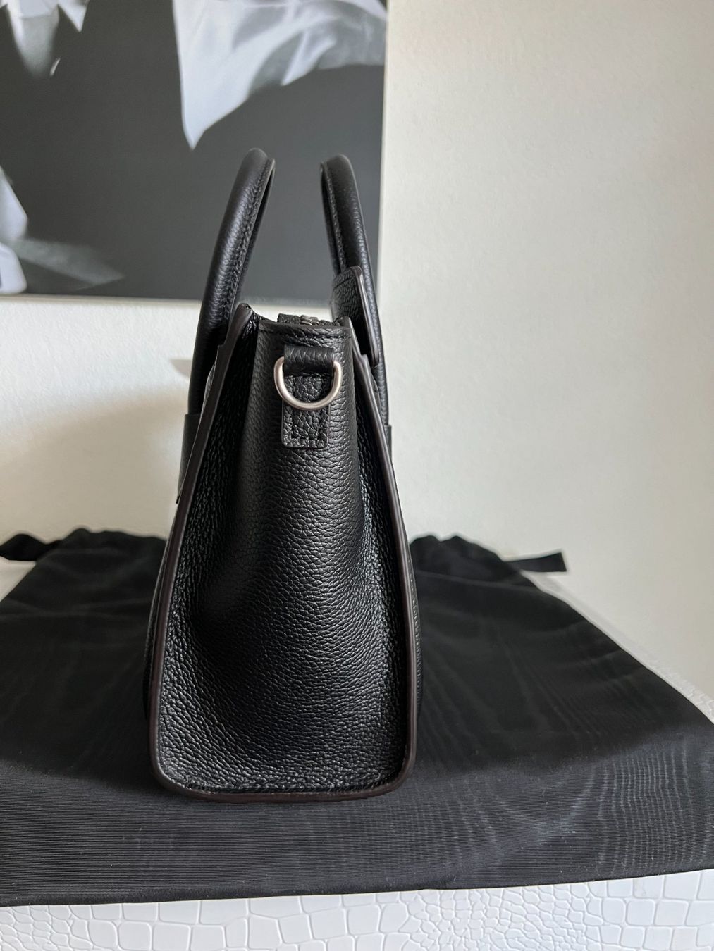 Celine Borse da donna: Céline Luggage Tote Nano schwarz – Usato da Winterthur venduto da Raschida79 6