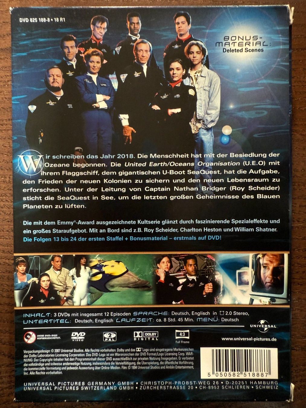 Tous les DVDs: SeaQuest DSV - Season 1 – D'occasion à Zürich par FilmFreunde 1