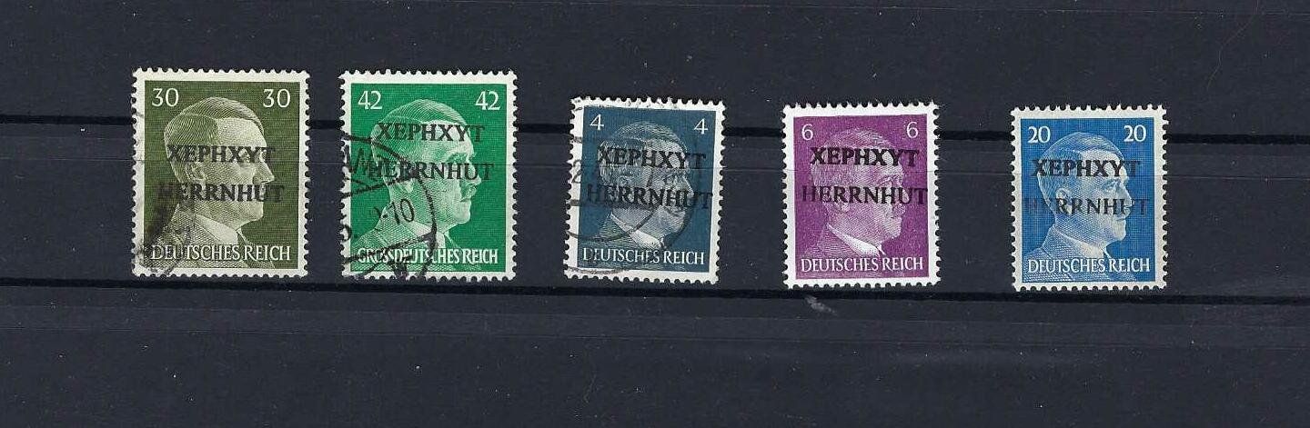 Tous les timbres: Lokalausgabe Herrnhut gest./** – D'occasion à Altstätten SG par Nandodax