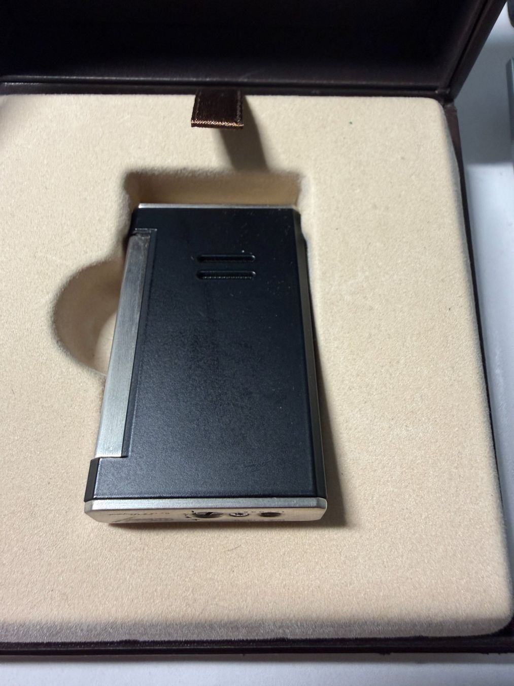 Davidoff Feuerzeuge: Davidoff Jetflame schwarz Palladium ST – Gebraucht aus Jona von Trader_57 2