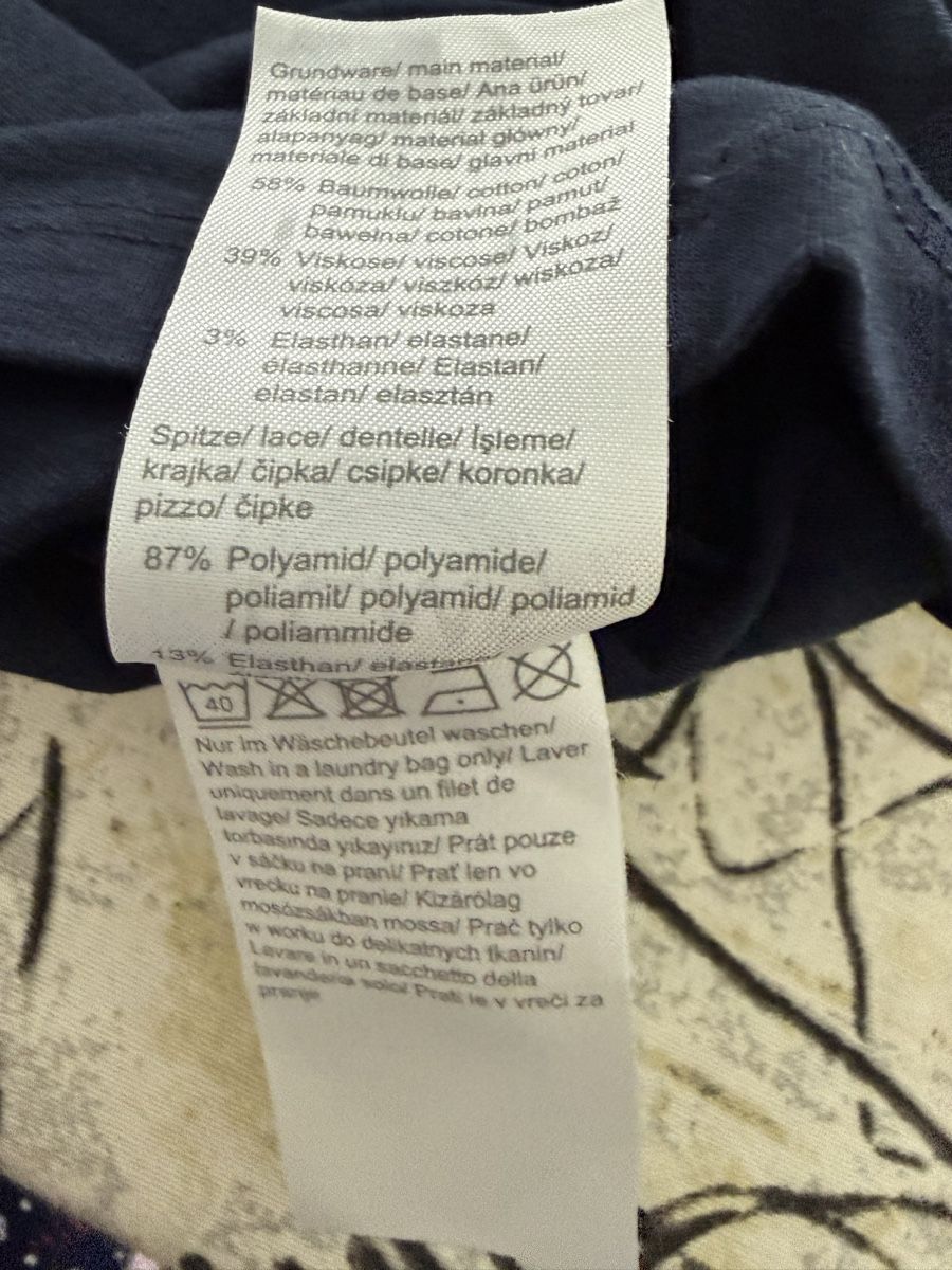 Tchibo Negligees & Pyjamas: Schlafanzugoberteil Grösse 44/46 / L mit Spitzen – Neu (gemäss Beschreibung) aus Pfeffikon LU von pepino17 7