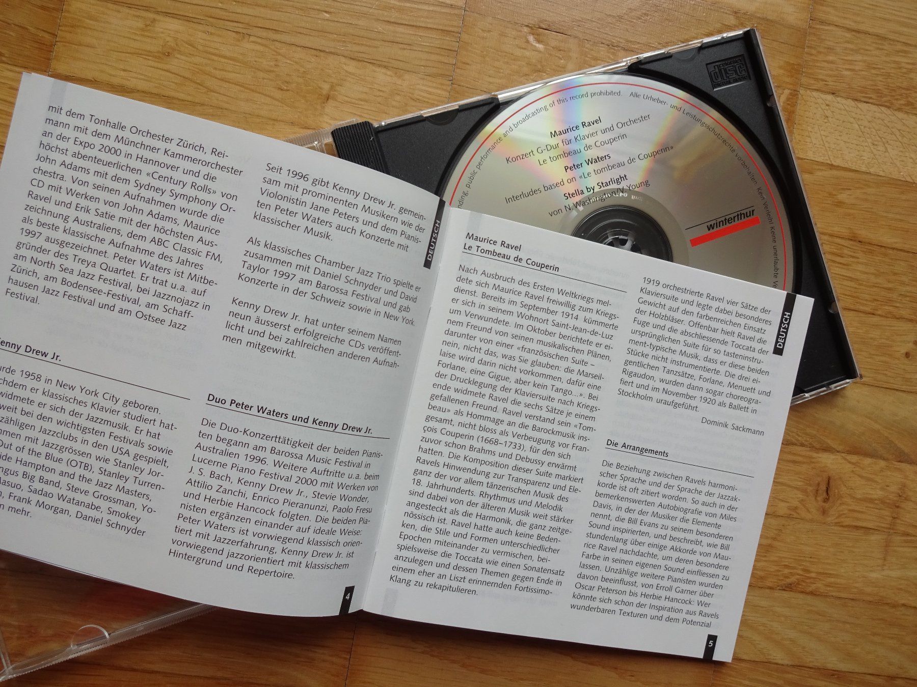 CDs: Ravel, Orchester Winterthur – Gebraucht aus St.Gallen von Paddington11 7