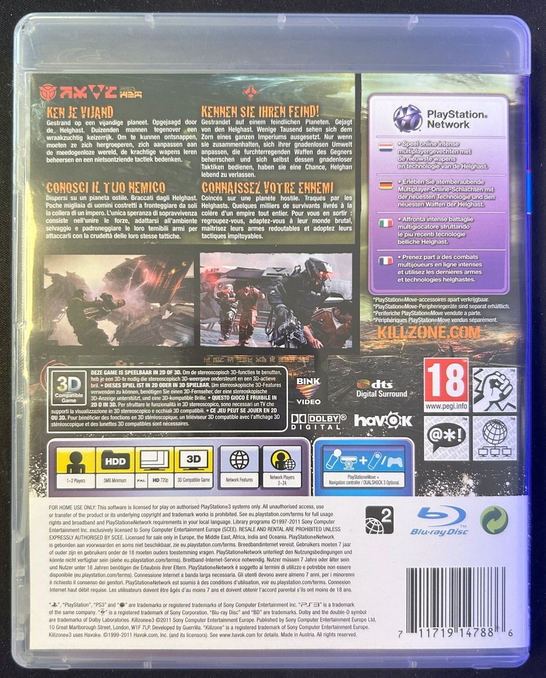 Jeux: PS3 game "Killzone 3" – D'occasion à Corminboeuf par Ld6NVToZQe 1