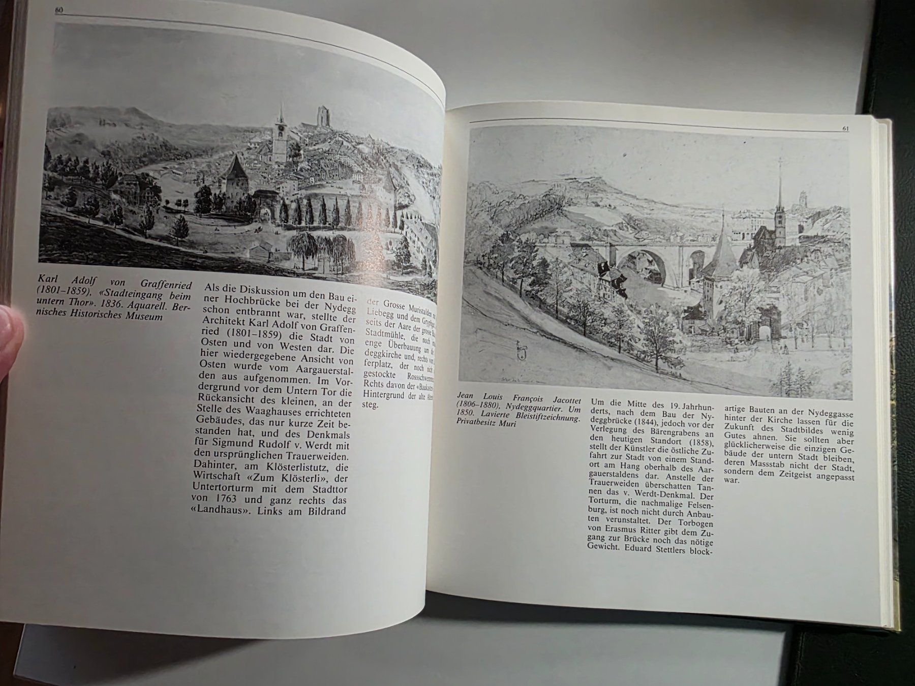 Livres: Bern im Bild 1680-1880 - Cäsar Menz Berchtold Weber 1981 – D'occasion à Walterswil BE par Lonitti 5