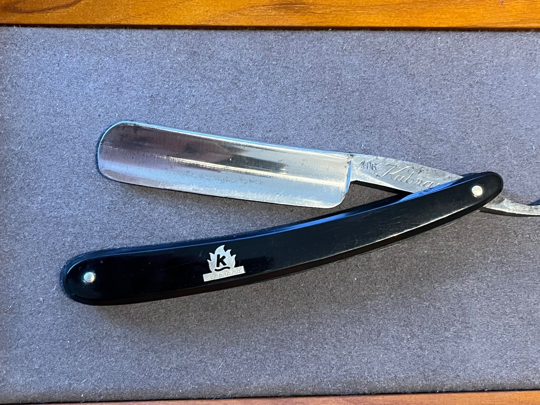 Rasoi & Lamette da barba: Vintage Rasiermesser Kabrand – Usato da Würenlos venduto da padcall
