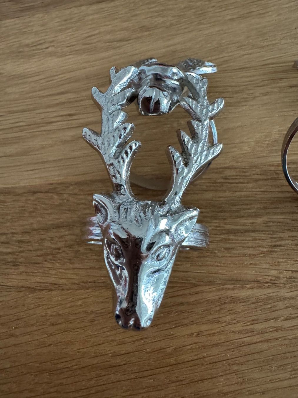 Altro in Decorazioni & Accessori: 4 chice Serviettenringe Hirsch von HOFF Interieur, NEU! – Nuovo (secondo la descrizione) da Wettswil venduto da paradores 1