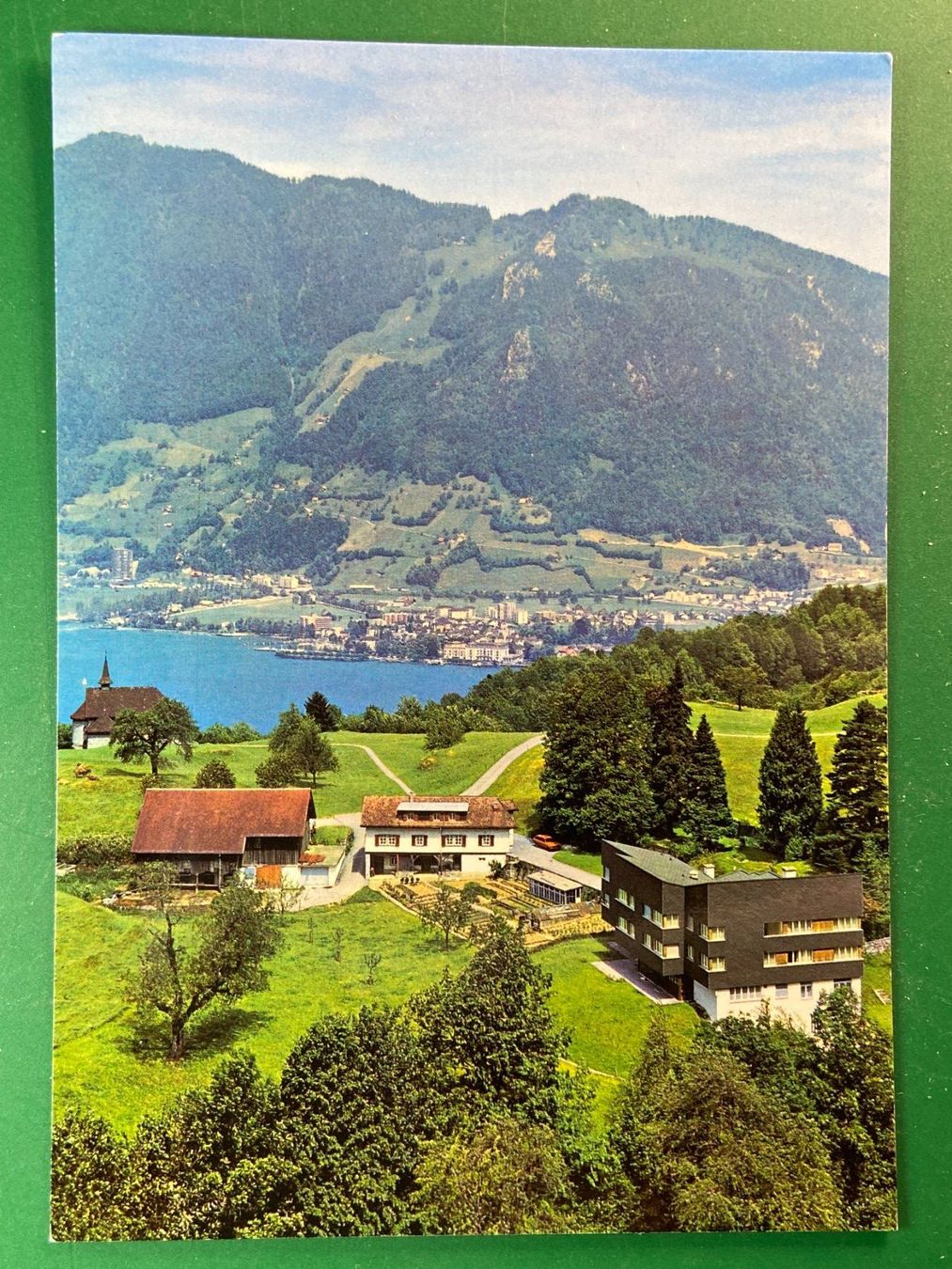 Cartoline postali: Pallottinerheim - Morschach – Usato da Steg VS venduto da danwer74