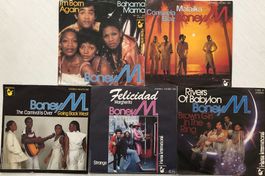 5x Vinyl-Singles – Boney M.