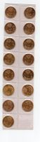 (737) 15 x 10 Franken Vreneli Gold, 1913-15-22 gemischt, top
