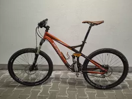 Mountainbike Specialized XC orange gebrauchter Zustand