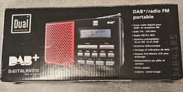 Dual DAB+ Digitalradio FM portabel - Roter