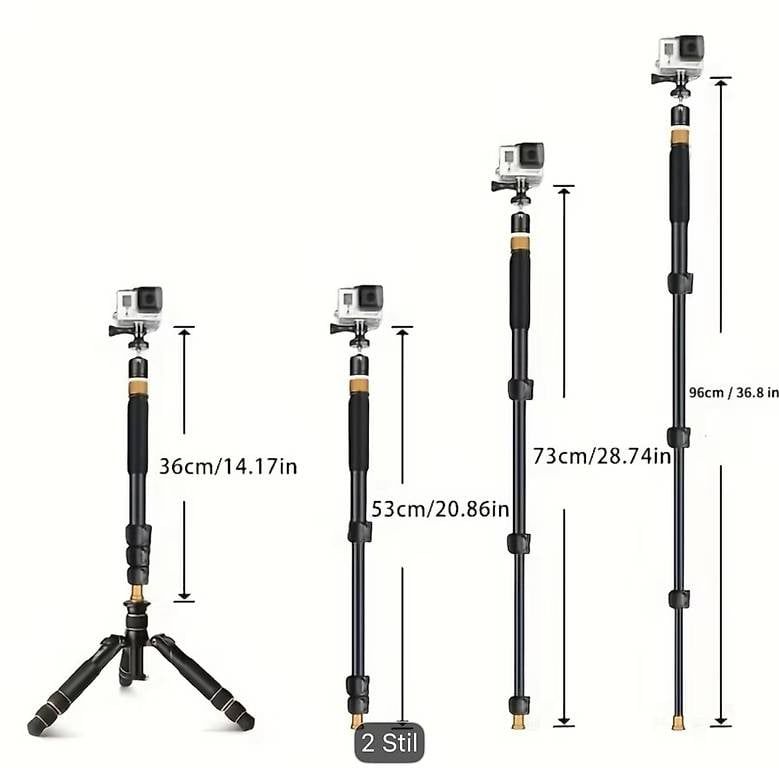 Staffe: Mini-Stativ Q166A inkl. Handyhalterung – Usato da Zürich venduto da renee-z 2