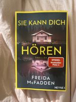 Buch Sie kann dich hören Freida McFadden Thriller neu