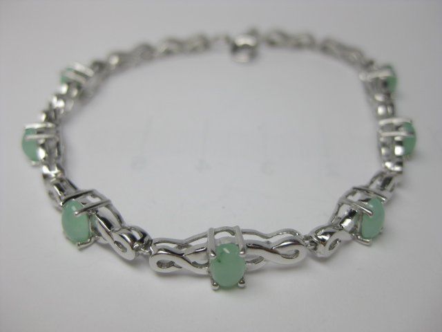 Bracelet de tennis en argent sterling 925 de 3mm pour femme De Classic Design à