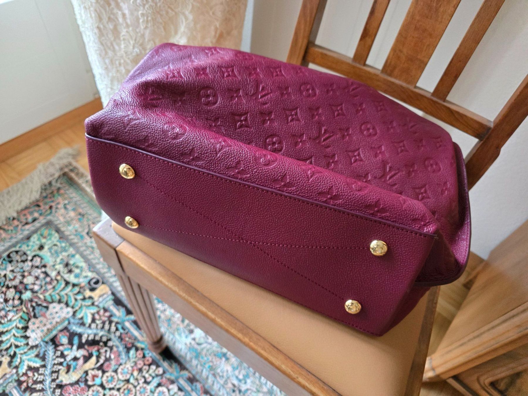Louis Vuitton Borse: Louis Vuitton Metis hobo Empreinte Weinrot – Usato da Bottmingen venduto da sandy_2 4