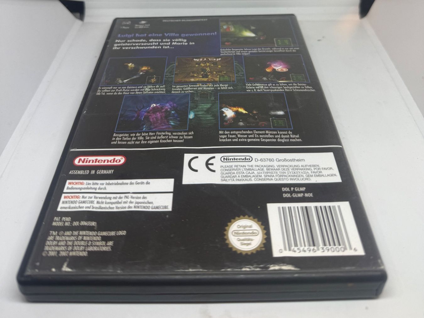 Nintendo Giochi: Luigi's Mansion GameCube – Usato da Dietlikon venduto da NESFEVER 2