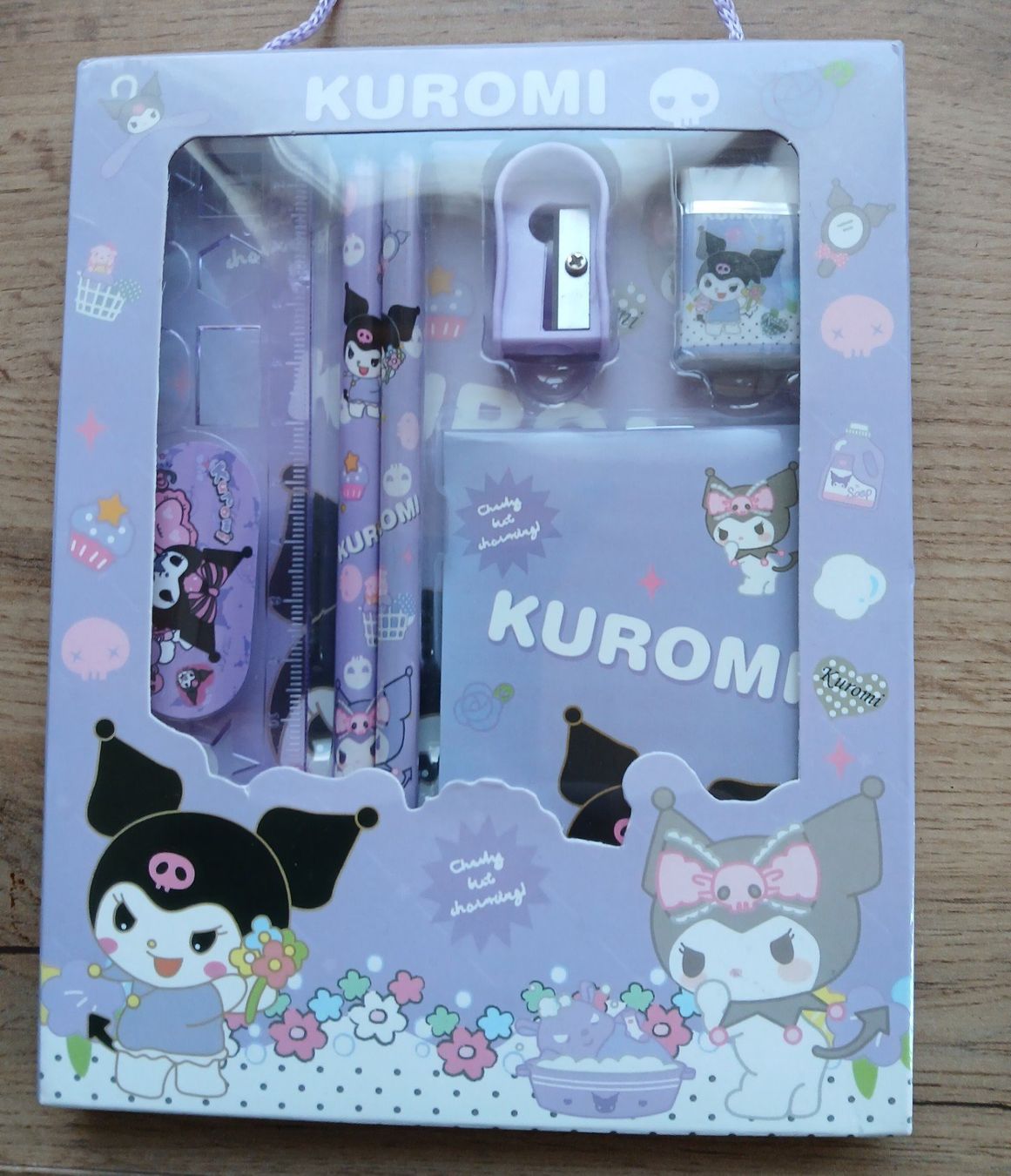 Blocchi: Kuromi - Set de papeterie  J173 – Nuovo e nell'imballaggio originale da Allens venduto da MADE.IN.ROCK.N.ROLL