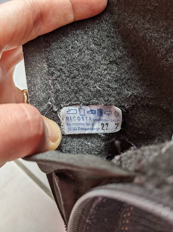 Scarpe per ragazze: Lederstiefel Ricosta gr. 27 – Usato da Ostermundigen venduto da dallier 4